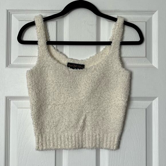 Coco and Shay Plus Chenille Knit Crop Top - Size S - Picture 1 of 3